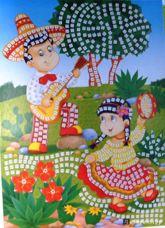 Иллюстрация 8 из 10 для Разноцветная мозаика "Веселые друзья" (2607) | Лабиринт - игрушки. Источник: Соловьев  Владимир