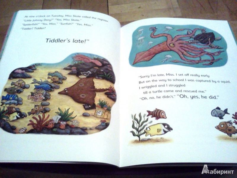 Иллюстрация 7 из 22 для Tiddler. The story-telling fish. Early Reader - Julia Donaldson | Лабиринт - книги. Источник: ОксанаШ