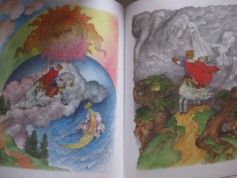 Иллюстрация 35 из 71 для Сказки - Александр Пушкин | Лабиринт - книги. Источник: Нюта