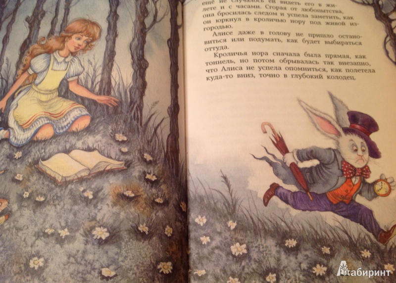 Иллюстрация 8 из 57 для Алиса в Стране Чудес - Льюис Кэрролл | Лабиринт - книги. Источник: ELOIZA