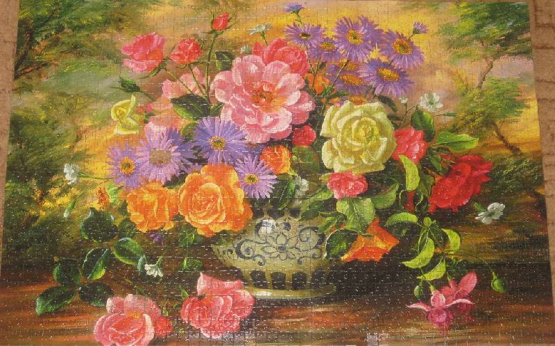 Иллюстрация 6 из 19 для Пазл "Цветы в вазе" (1500 элементов) (83019) | Лабиринт - игрушки. Источник: Марийка
