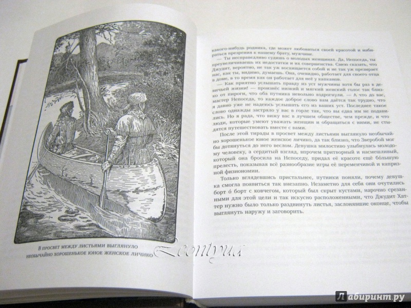 Иллюстрация 11 из 24 для Зверобой, или Первая тропа войны - Джеймс Купер | Лабиринт - книги. Источник: leontyua