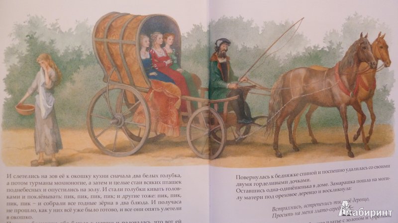 Иллюстрация 19 из 24 для Волшебные сказки о принцах и принцессах - Андерсен, Гримм | Лабиринт - книги. Источник: Гусева  Анна Сергеевна