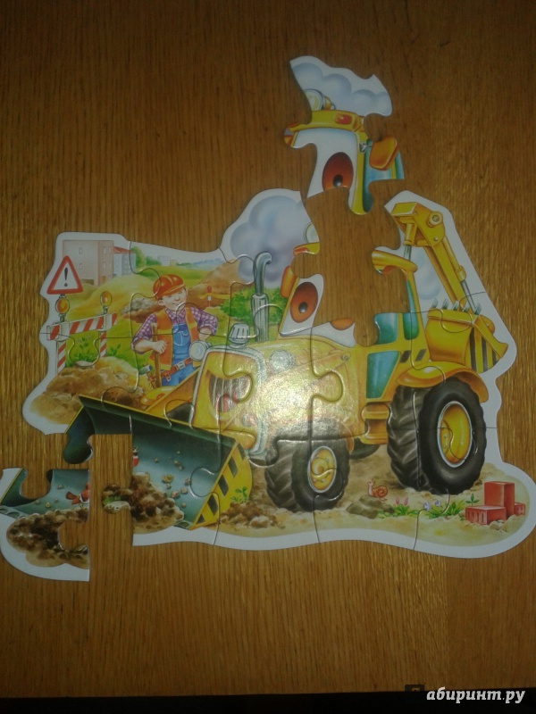 Иллюстрация 5 из 10 для Puzzle-15. Трактор  (B-015047) | Лабиринт - игрушки. Источник: АТЮ