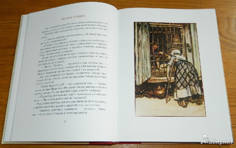 Иллюстрация 10 из 52 для Сказки - Гримм, Андерсен | Лабиринт - книги. Источник: Гостья