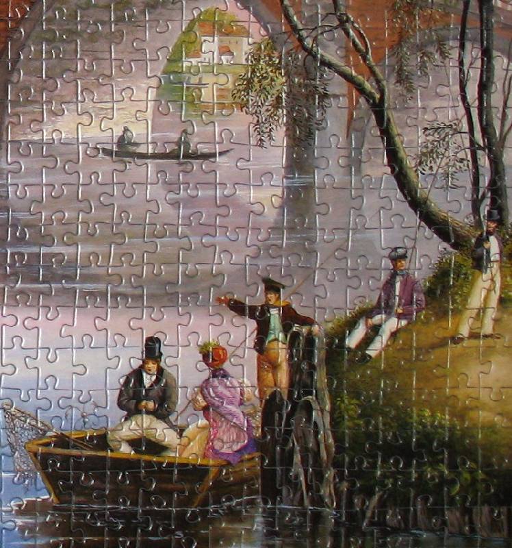Иллюстрация 5 из 6 для Puzzle-1500. Сумрак на реке (С-150700) | Лабиринт - игрушки. Источник: WhiteUnicorn