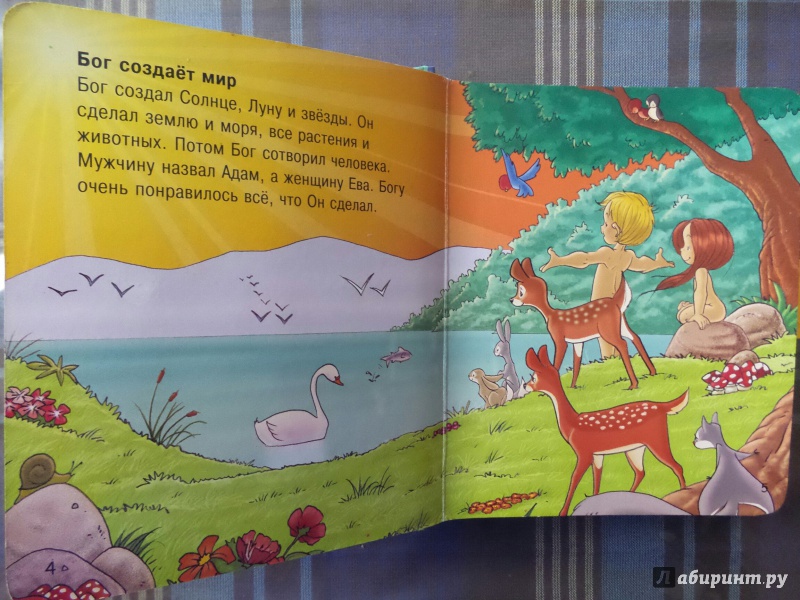 Иллюстрация 3 из 21 для Моя первая Библия. Библейские рассказы для малышей | Лабиринт - книги. Источник: Лосева  Юлия