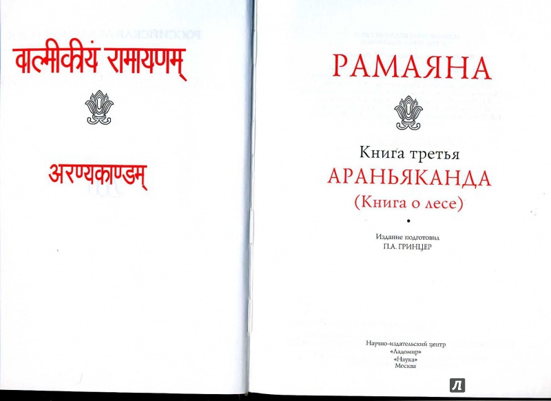 Иллюстрация 2 из 9 для Рамаяна. Книга третья. Араньяканда (Книга о лесе) | Лабиринт - книги. Источник: Jane Alt