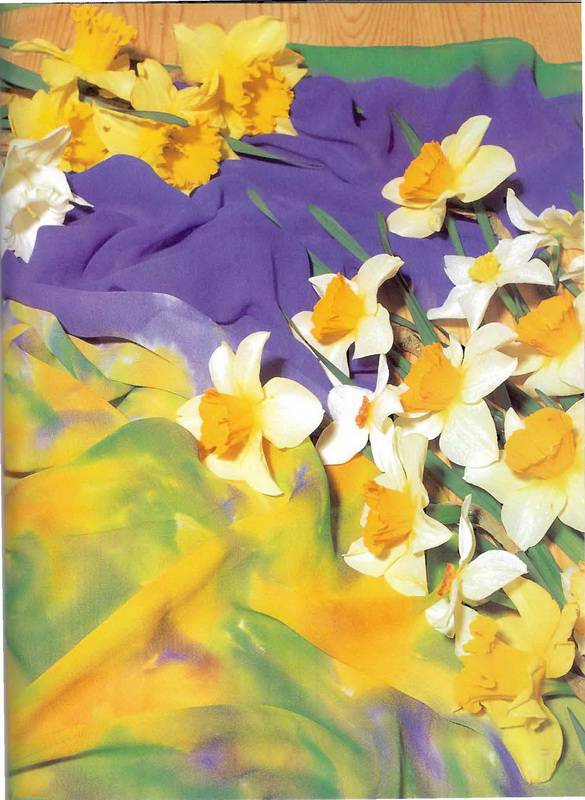 Иллюстрация 30 из 30 для Расписываем цветы по шелку - Мэнди Саутан | Лабиринт - книги. Источник: Ялина