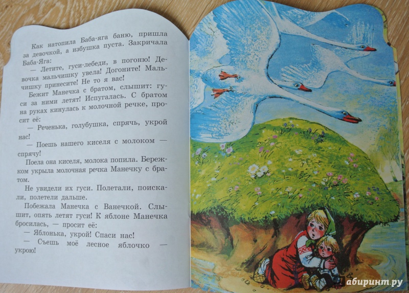 Иллюстрация 10 из 22 для Гуси-лебеди | Лабиринт - книги. Источник: adsveta
