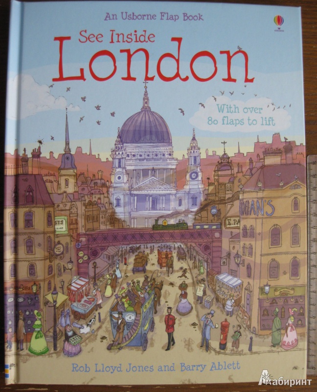 Иллюстрация 2 из 20 для See Inside London - Jones, Ablett | Лабиринт - книги. Источник: White lady