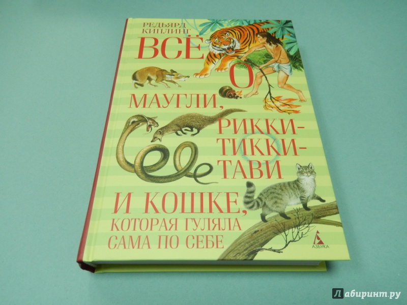 Иллюстрация 2 из 19 для Всё о Маугли, Рикки-Тикки-Тави и Кошке, которая гуляла сама по себе - Редьярд Киплинг | Лабиринт - книги. Источник: dbyyb