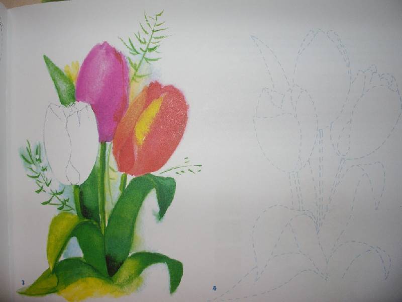 Иллюстрация 6 из 19 для Акварельные цветы. Учебное издание. | Лабиринт - книги. Источник: Tiger.