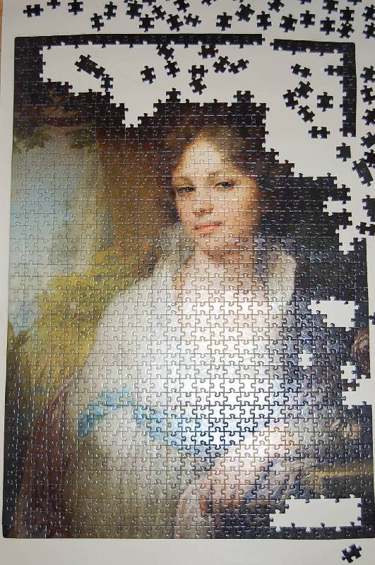 Иллюстрация 4 из 6 для Step Puzzle-1000 Портрет Марии Лопухиной (79204) | Лабиринт - игрушки. Источник: ИринаИ