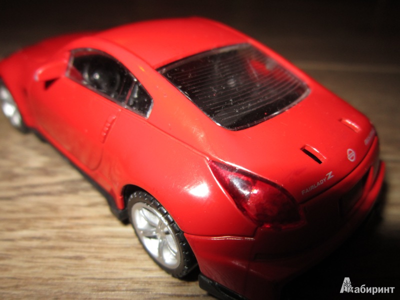 Иллюстрация 3 из 3 для Машина Nissan 350Z металлическая 1:43 (35600) | Лабиринт - игрушки. Источник: OWN