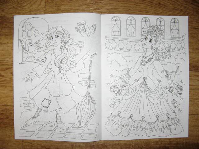 Иллюстрация 11 из 13 для Раскраска: Сказки Шарля Перро (Р040111) | Лабиринт - книги. Источник: libe