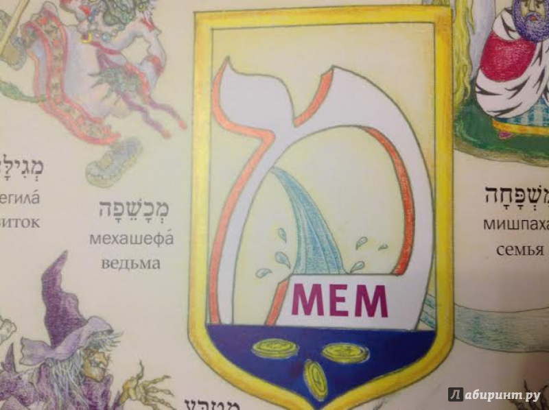 Иллюстрация 15 из 30 для Еврейская азбука в картинках - Ирена Бат-Цви | Лабиринт - книги. Источник: Sage Tea