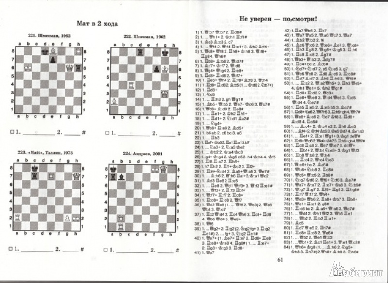 Иллюстрация 5 из 11 для Шахматный решебник. Отвлечение - Всеволод Костров | Лабиринт - книги. Источник: osonika
