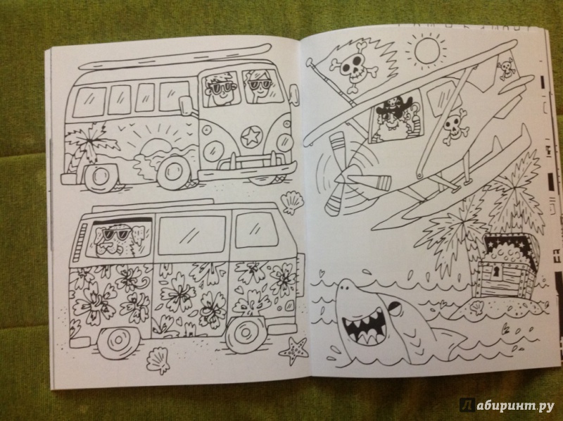 Иллюстрация 9 из 30 для Все самолеты, автомобили и поезда. Книжка-раскраска | Лабиринт - книги. Источник: Кочетова  Елизавета