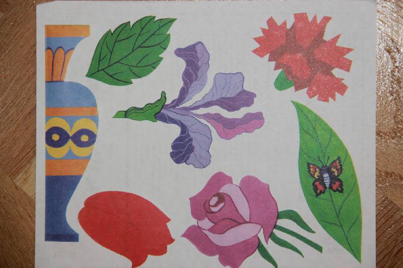 Иллюстрация 5 из 8 для Трафарет пластмассовый. Цветы садовые | Лабиринт - игрушки. Источник: Vilvarin  Laurea