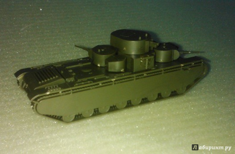 Иллюстрация 4 из 15 для Советский тяжелый танк Т-35 (6203) | Лабиринт - игрушки. Источник: Бельмас  Александр Анатольевич