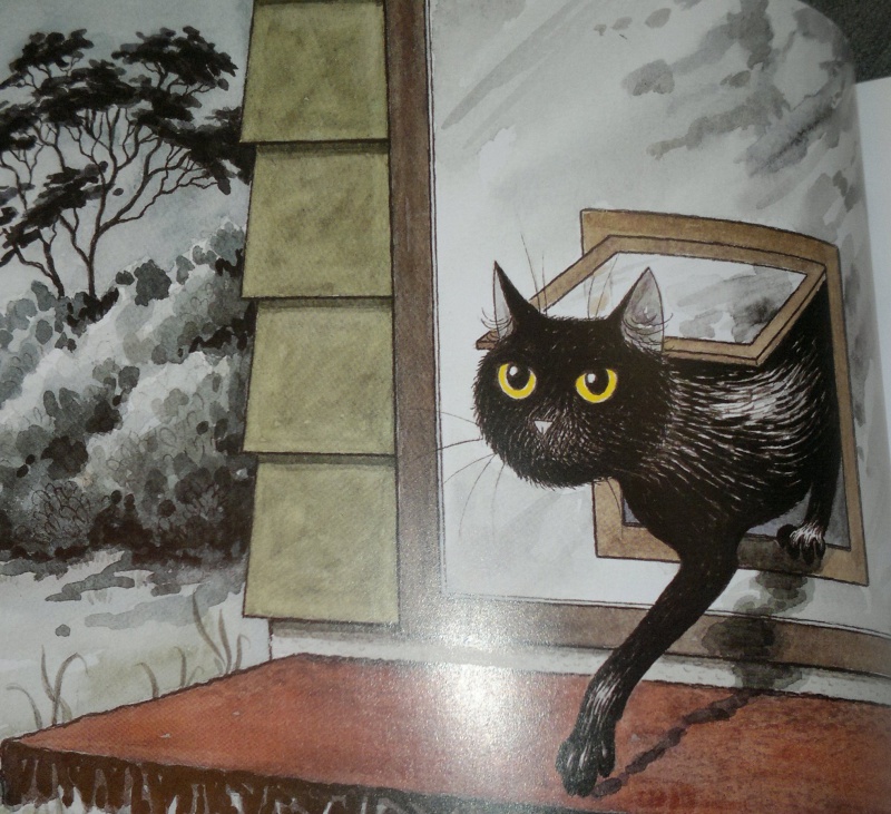 Иллюстрация 8 из 10 для Slinky Malinki Catflaps - Lynley Dodd | Лабиринт - книги. Источник: Леонид Сергеев