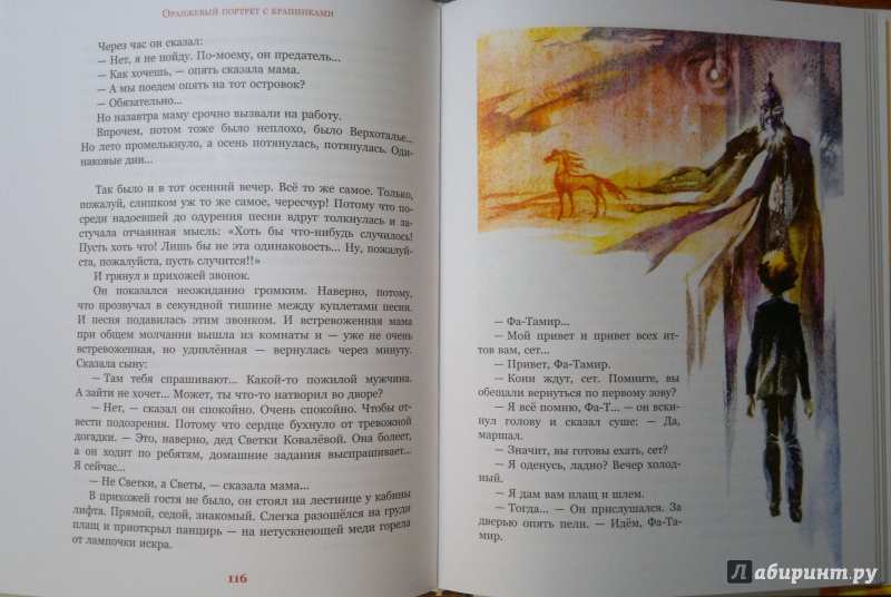 Иллюстрация 17 из 22 для Оранжевый портрет с крапинками - Владислав Крапивин | Лабиринт - книги. Источник: Mechnik