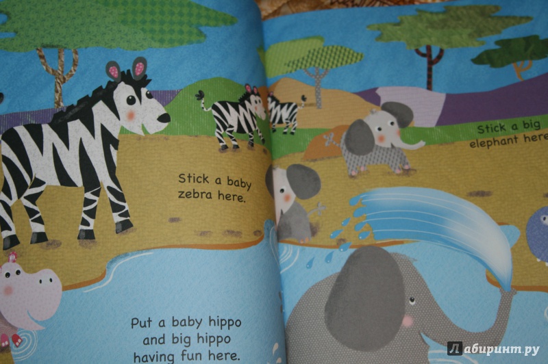 Иллюстрация 5 из 16 для My Baby Animals Sticker Activity Book | Лабиринт - книги. Источник: Кабанова  Ксения Викторовна