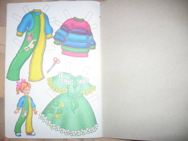 Иллюстрация 4 из 4 для Одень куклу: Оля | Лабиринт - книги. Источник: каун лариса сергеевна