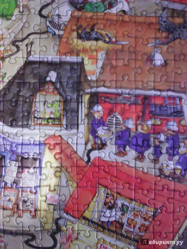 Иллюстрация 12 из 21 для Puzzle-1000 "Город драконов, Marino Degano" (29406) | Лабиринт - игрушки. Источник: Мороз  Ирина Ивановна
