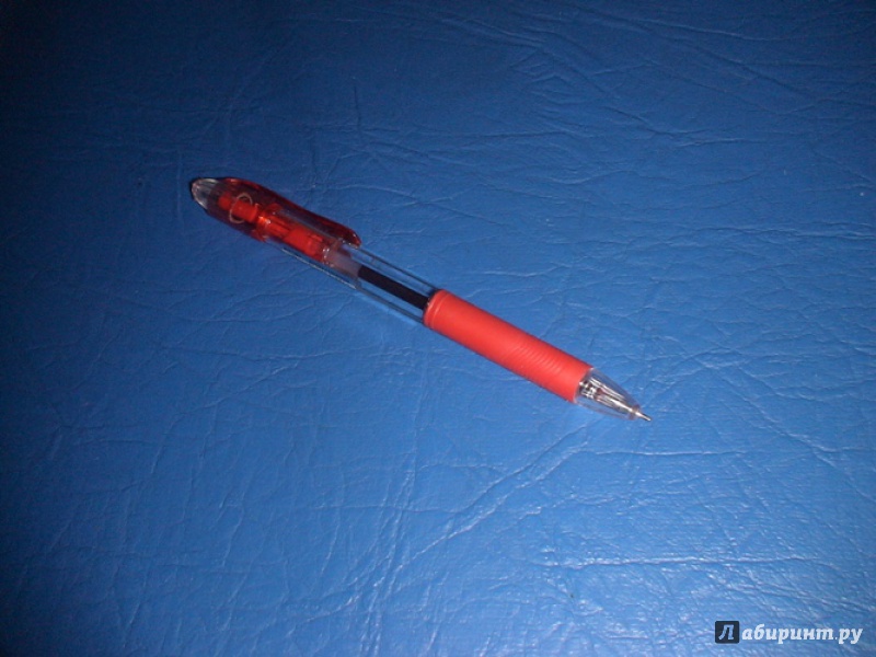 Иллюстрация 2 из 6 для Ручка масляная 0.5 мм "TrueColor LEXU" красная (BP-219-К) | Лабиринт - канцтовы. Источник: prema81