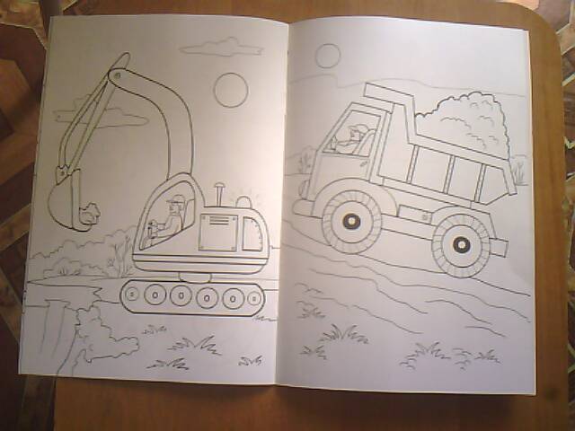Иллюстрация 12 из 19 для Раскраска: В мире машин | Лабиринт - книги. Источник: elue