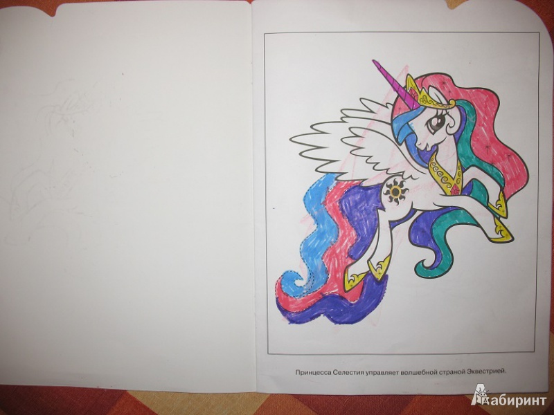 Иллюстрация 25 из 27 для Умная раскраска. Мой маленький пони (№13125) | Лабиринт - книги. Источник: ЕленкаС