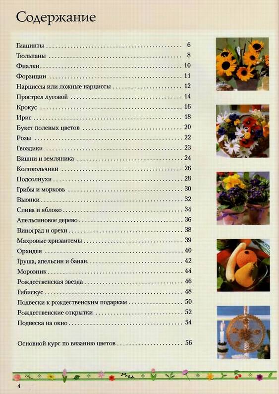 Иллюстрация 26 из 32 для Вязаные цветы и плоды: Цветные схемы. Техника вязания - Сабина Шиделко | Лабиринт - книги. Источник: Panterra