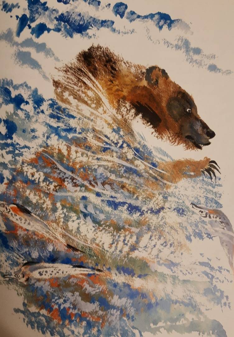 Иллюстрация 36 из 39 для Медведь-рыбак - Евгений Чарушин | Лабиринт - книги. Источник: Лабиринт
