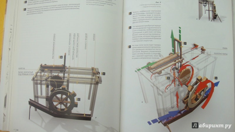 Иллюстрация 17 из 40 для Машины Леонардо да Винчи. Тайны и изобретения в рукописях ученого | Лабиринт - книги. Источник: marina_pozdeeva