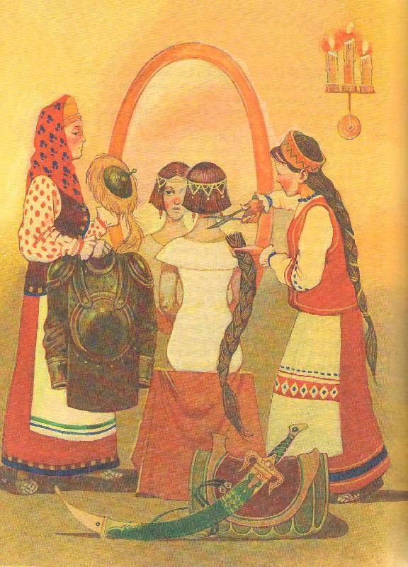 Иллюстрация 25 из 62 для Русские богатыри: былины и героические сказки | Лабиринт - книги. Источник: magnolia