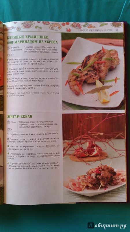Иллюстрация 9 из 25 для 100 лучших рецептов блюд на гриле и барбекю | Лабиринт - книги. Источник: veler64