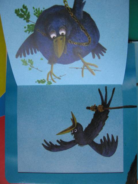 Иллюстрация 5 из 15 для Веселые вороны/раскладушка | Лабиринт - книги. Источник: Валька  Анна