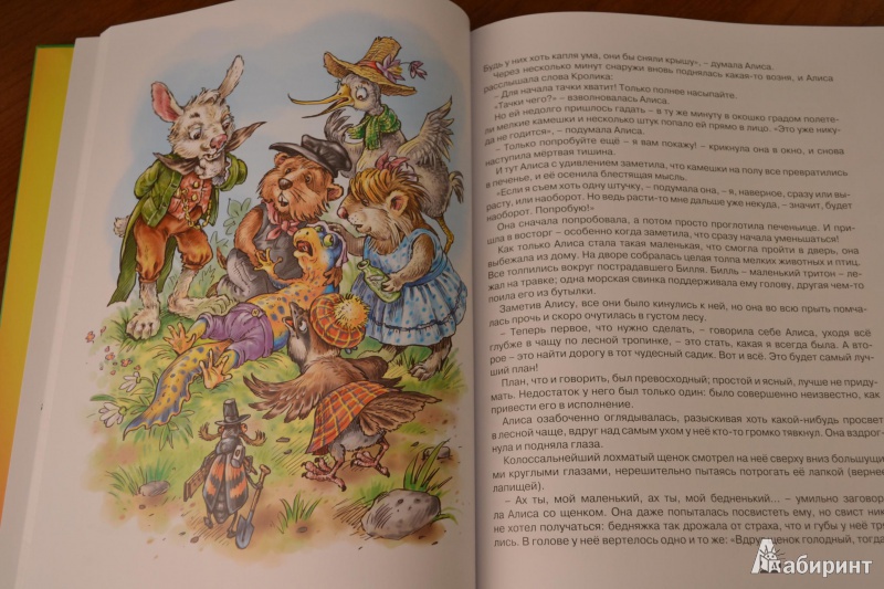 Иллюстрация 6 из 29 для Алиса в Стране Чудес - Льюис Кэрролл | Лабиринт - книги. Источник: juli_pani