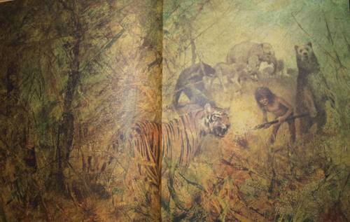 Иллюстрация 34 из 164 для Книга джунглей - Редьярд Киплинг | Лабиринт - книги. Источник: Наталья Бухтиярова