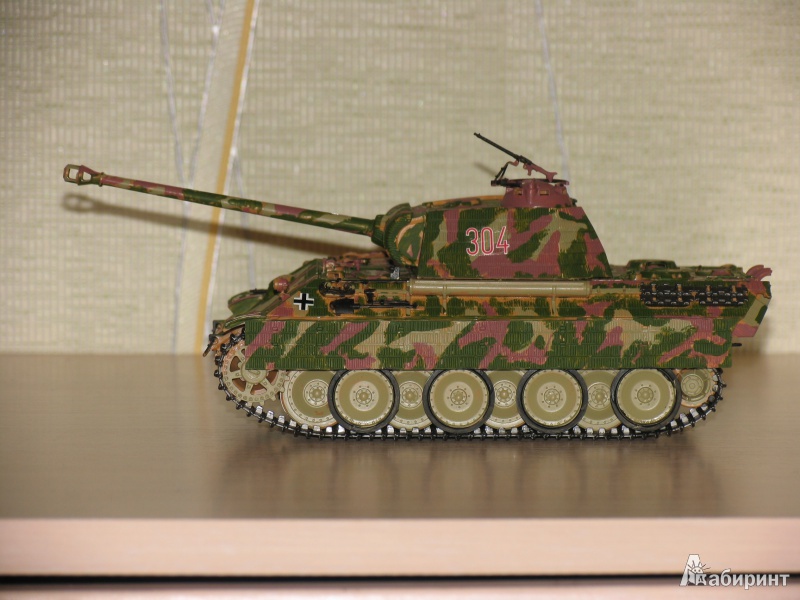 Иллюстрация 2 из 4 для Немецкий танк T-V "Пантера", М:1/35 (3578П) | Лабиринт - игрушки. Источник: Ермилов  Дмитрий Ильич