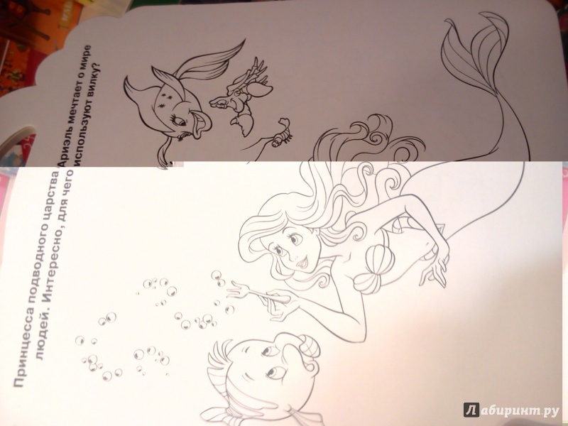 Иллюстрация 4 из 4 для Принцессы. Раскраска-сумочка (№1502) | Лабиринт - книги. Источник: Ko-ren