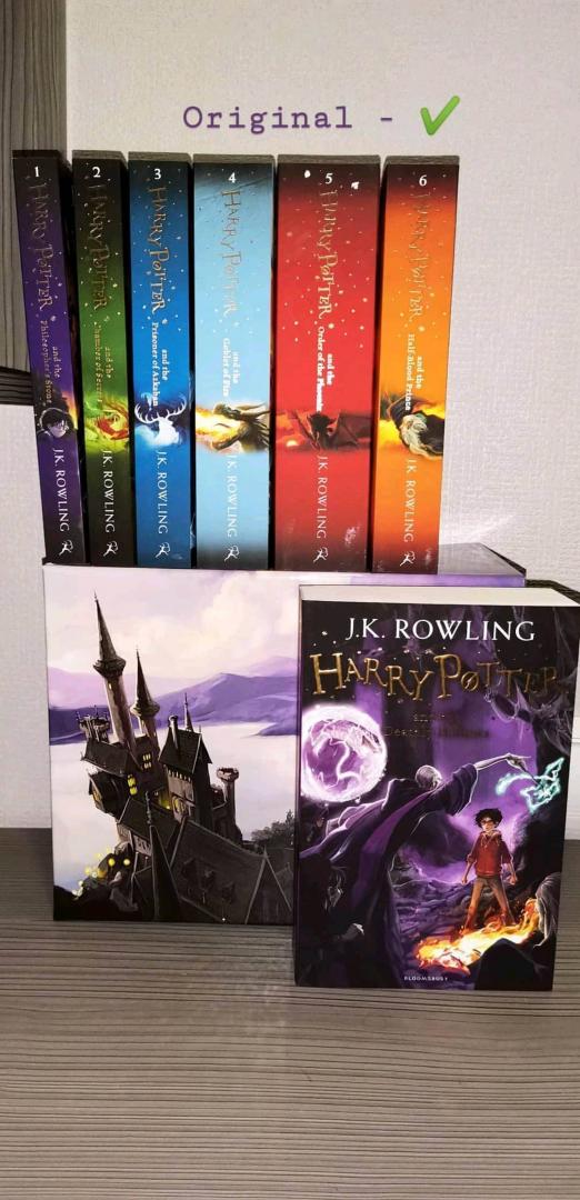 Иллюстрация 31 из 34 для Harry Potter Boxed Set. Complete Collection - Joanne Rowling | Лабиринт - книги. Источник: Хамидуллин Динар