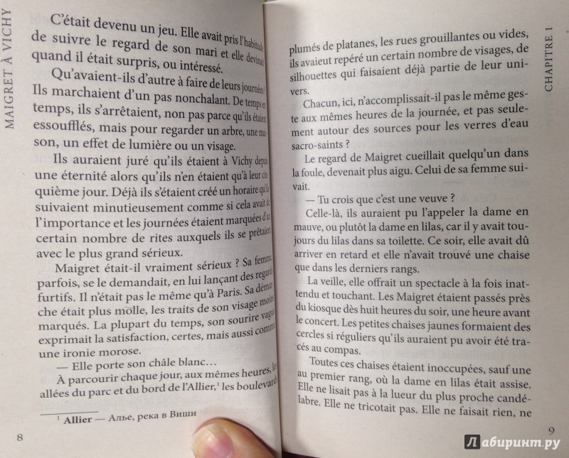 Иллюстрация 6 из 6 для Maigret a Vichy - Georges Simenon | Лабиринт - книги. Источник: Tatiana Sheehan