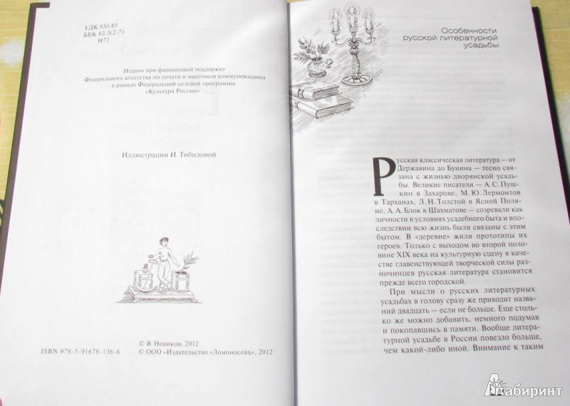 Иллюстрация 3 из 18 для Русская литературная усадьба - Владимир Новиков | Лабиринт - книги. Источник: марина морская