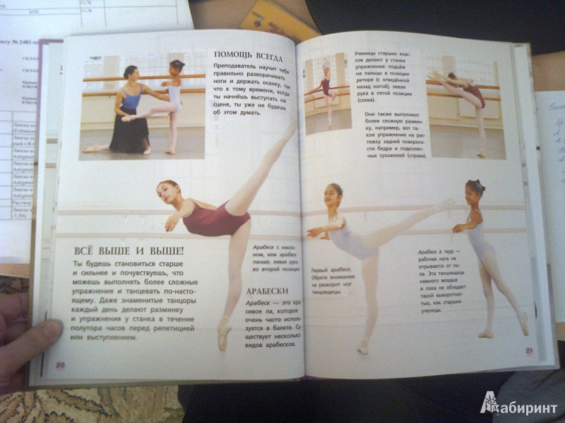 Иллюстрация 8 из 33 для Моя первая книга про балет - Касл, Буассон | Лабиринт - книги. Источник: Натанька