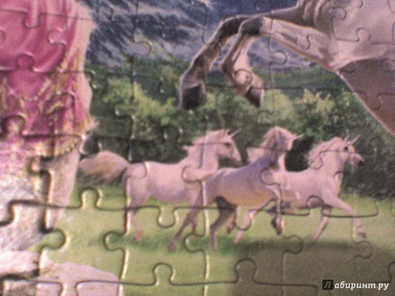 Иллюстрация 6 из 6 для Puzzle-180 "Единороги" (B-018024) | Лабиринт - игрушки. Источник: Роза с шипами