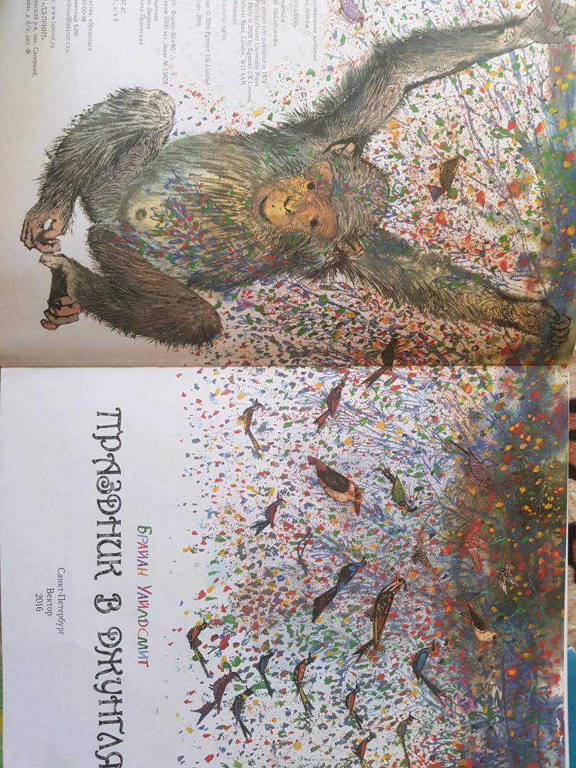 Иллюстрация 35 из 35 для Праздник в джунглях - Брайан Уайлдсмит | Лабиринт - книги. Источник: Селютина Наталья