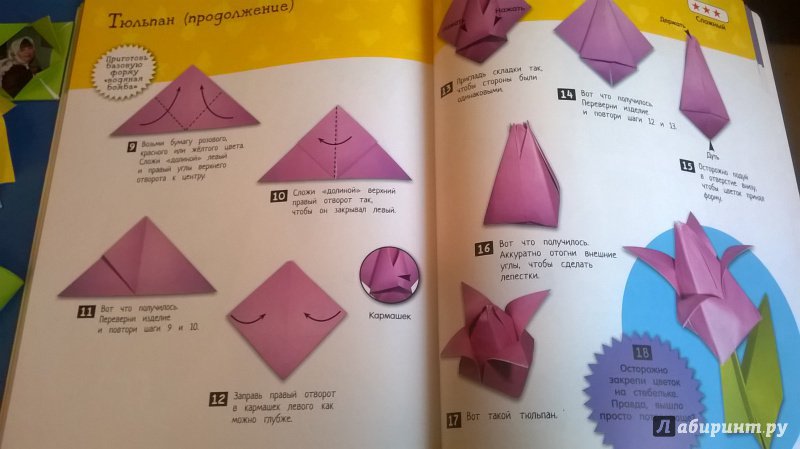 Иллюстрация 17 из 19 для Чудеса оригами | Лабиринт - книги. Источник: Салли- Кэролл